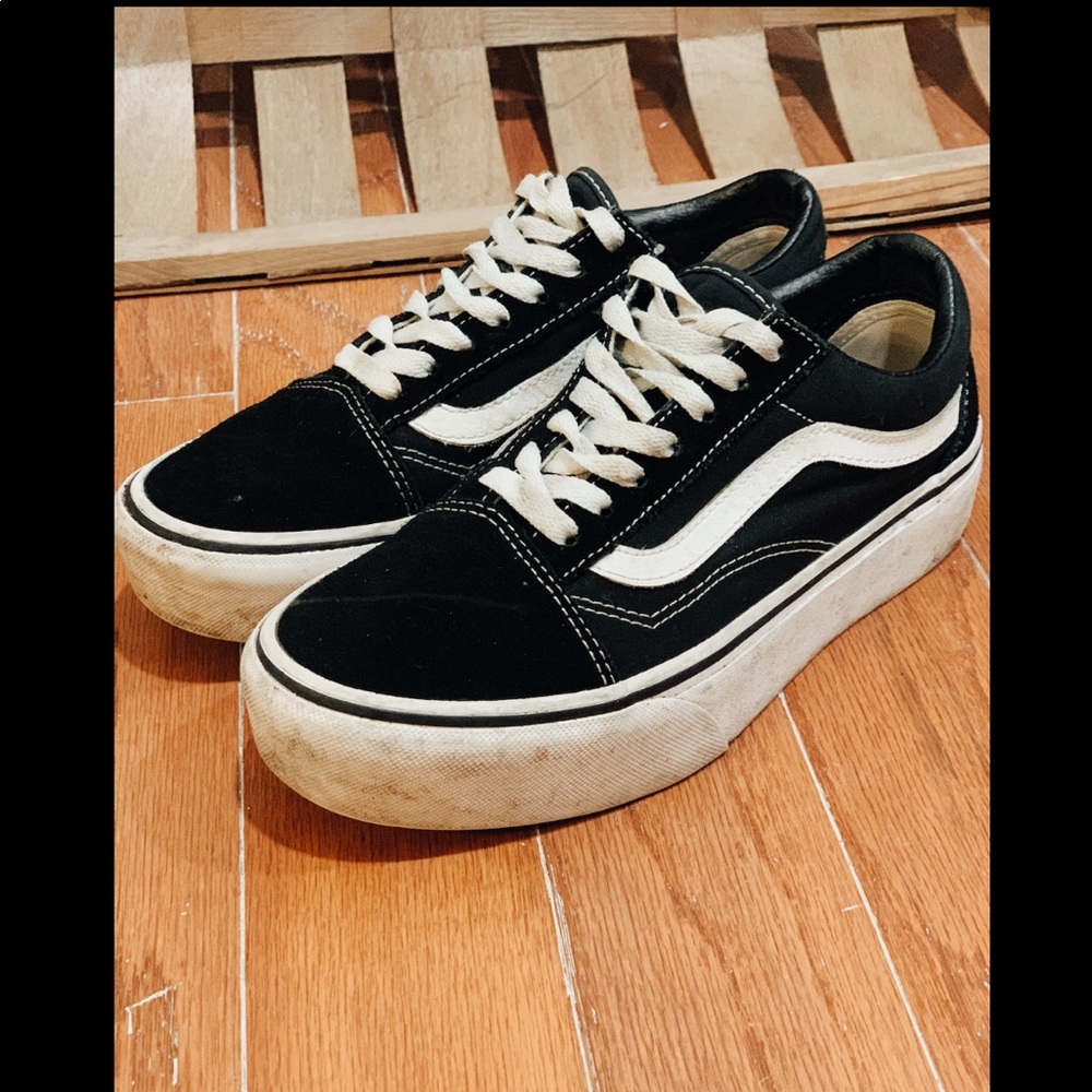 VANS Old Skool👀PLATFORM😍